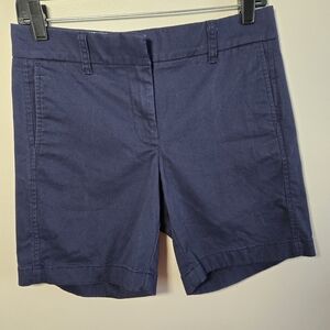 J Crew Women's Navy Shorts Size 2